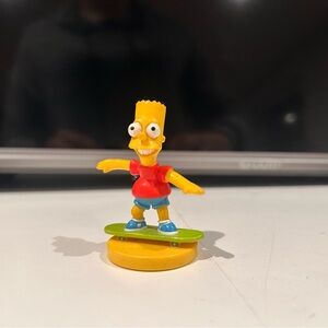 Pvc bart simpson kelloggs figure